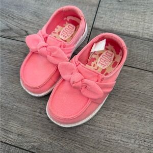 Hey Dude Toddler Pink Shoes